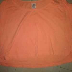 Pink Vs Orange crop top